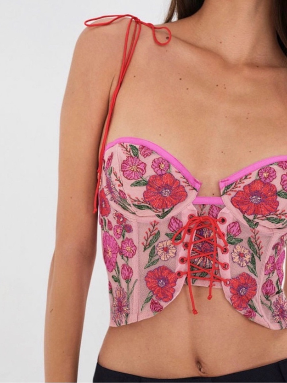 For Love And Lemons Kaylee Bustier Top
